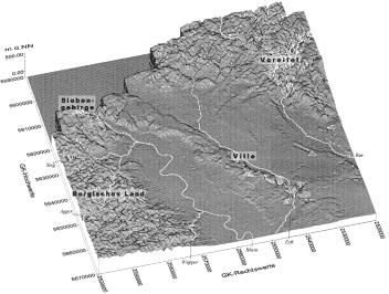 DGM der Kölner Bucht, NRW. Click for Zoom.